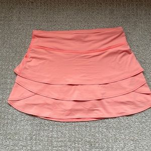 Coral color,swing skort from athleta. Size large/12, VGUC